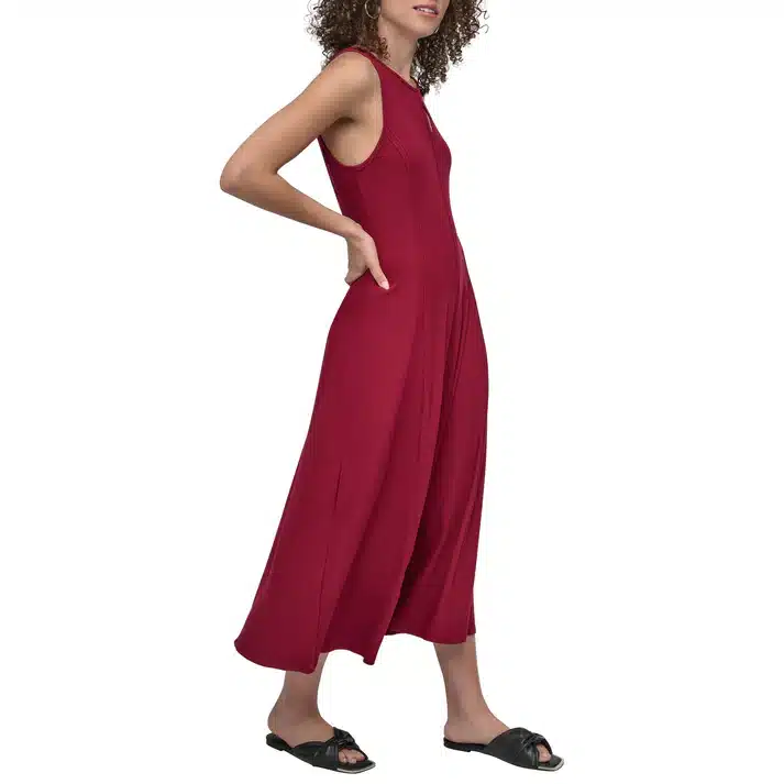 50% OFF MAXI 2X2 RIB DRESS